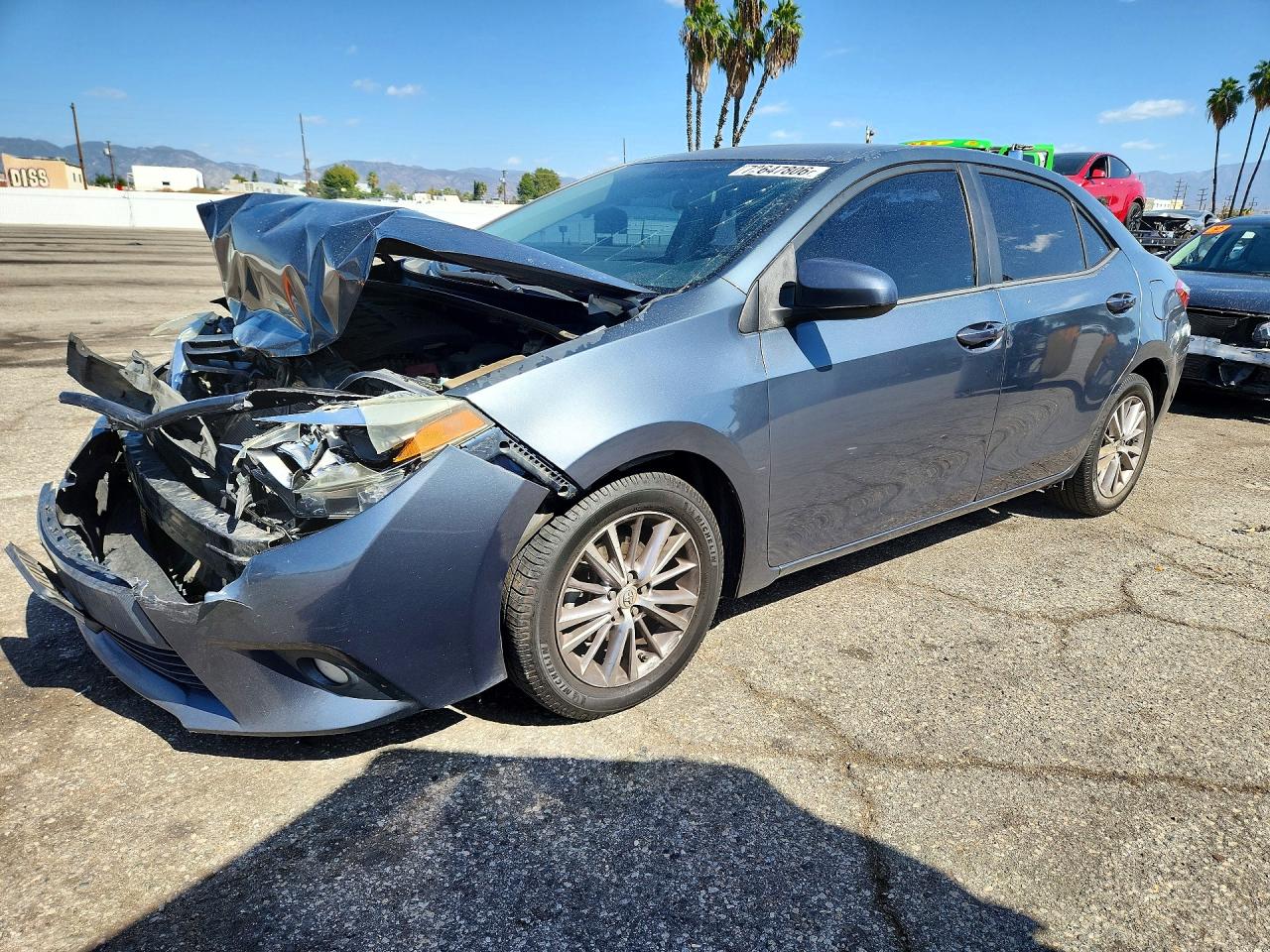 2014 TOYOTA COROLLA L/LE — Front 3/4