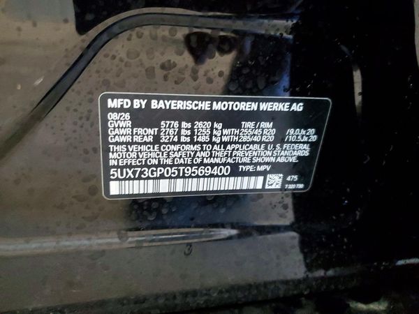2026 BMW X3 M50i — VINS