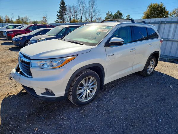 2014 TOYOTA HIGHLANDER Base/Hybrid — Front 3/4