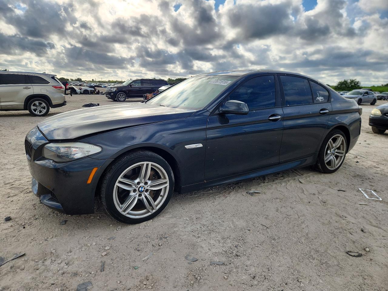 2012 BMW 5 SERIES — Front 3/4