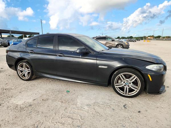 2012 BMW 5 SERIES — Passenger 3/4