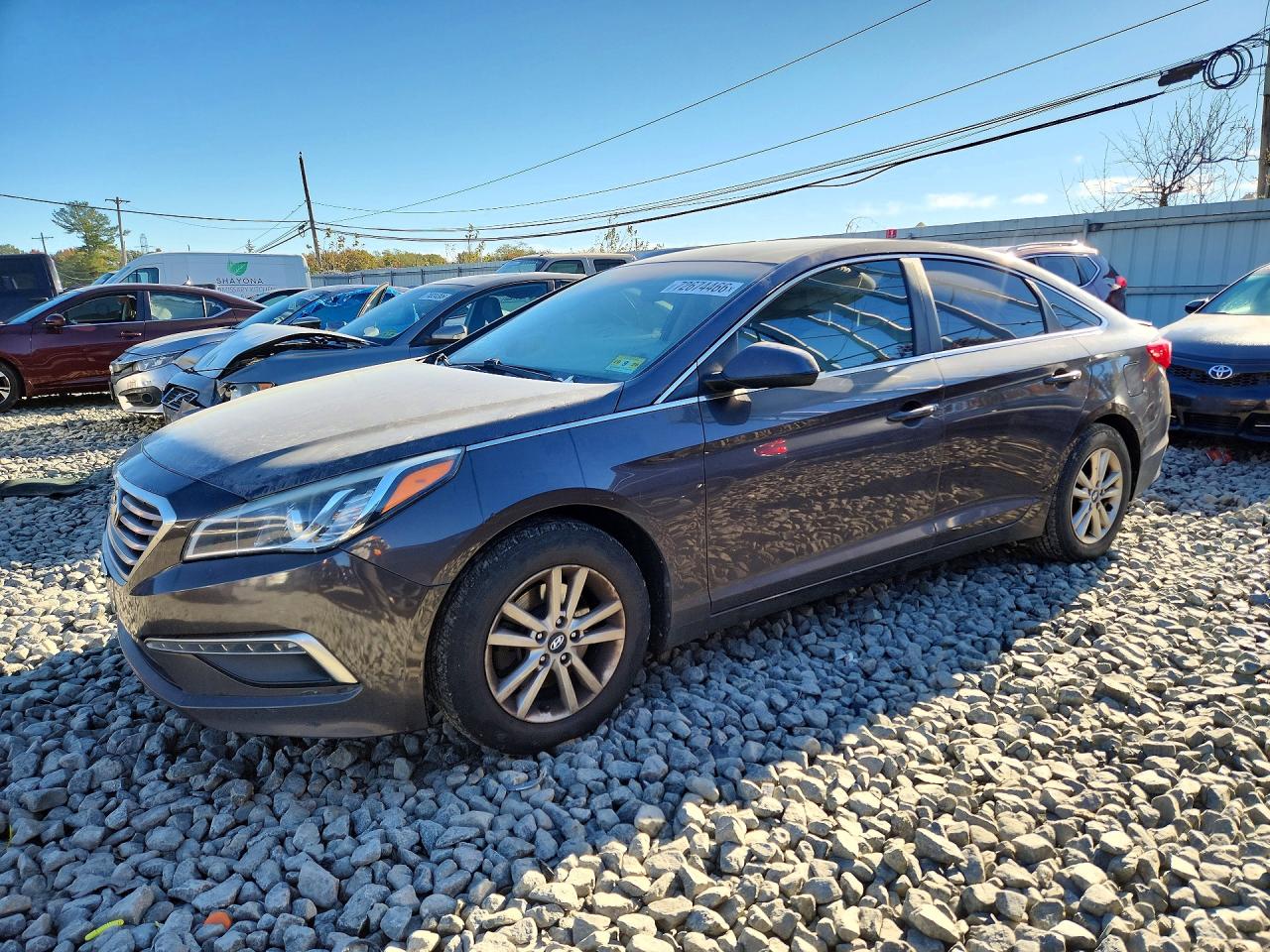2015 HYUNDAI SONATA SE, ECO — Front 3/4