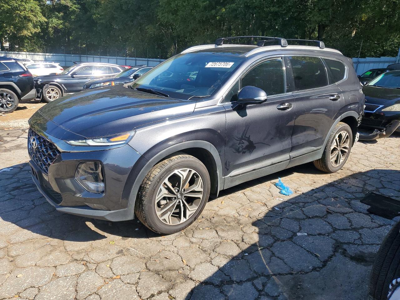 2020 HYUNDAI SANTA FE Limited — Front 3/4