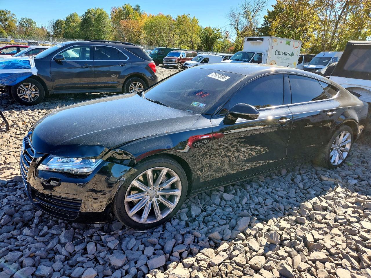 2015 AUDI A7 — Front 3/4