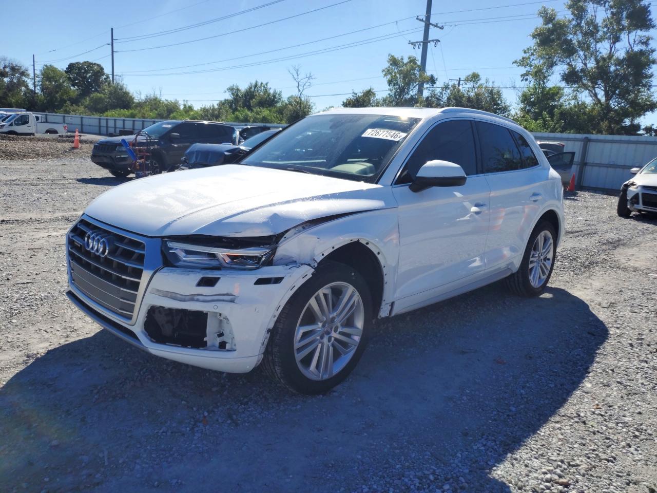 2018 AUDI Q5 quattro Premium Plus — Front 3/4