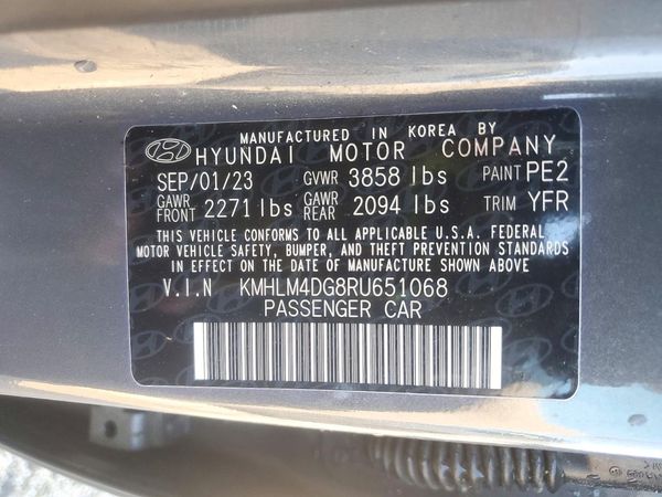 2024 HYUNDAI ELANTRA SEL — VINS