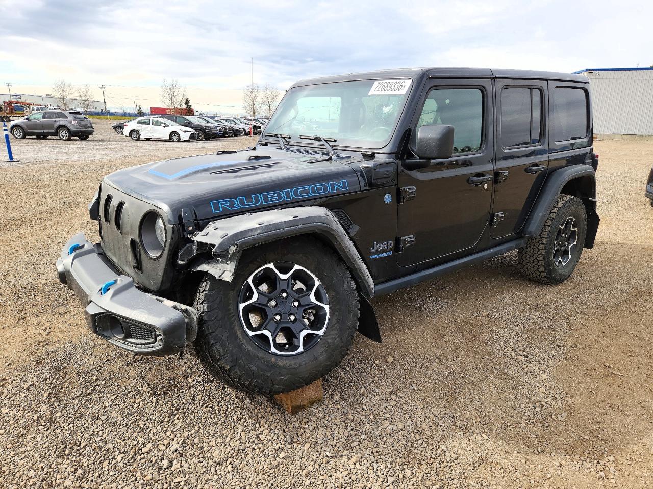2021 JEEP WRANGLER UNLIMITED Unlimited Rubicon 4XE — Front 3/4