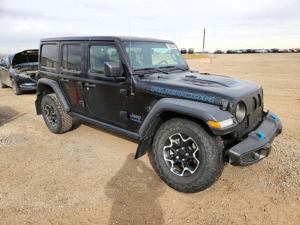 2021 JEEP WRANGLER UNLIMITED Unlimited Rubicon 4XE — Passenger 3/4
