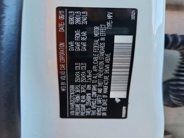 2012 VOLVO XC90 — VINS