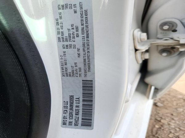 2021 RAM 1500 — VINS