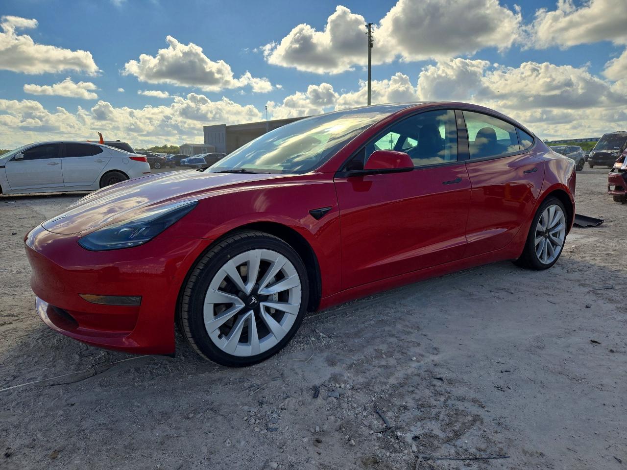 2022 TESLA MODEL 3 — Front 3/4