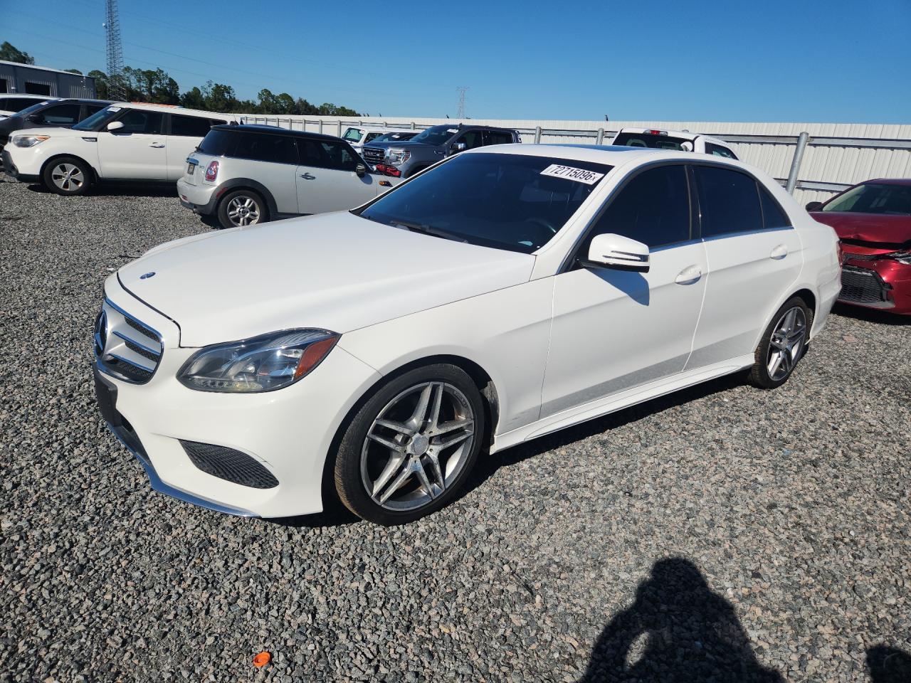 2016 MERCEDES-BENZ E E350 — Front 3/4