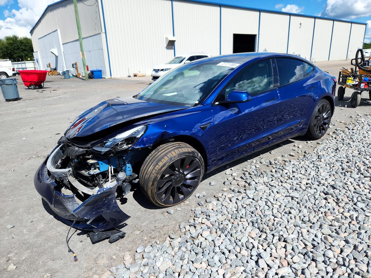 2021 TESLA MODEL 3 — Front 3/4