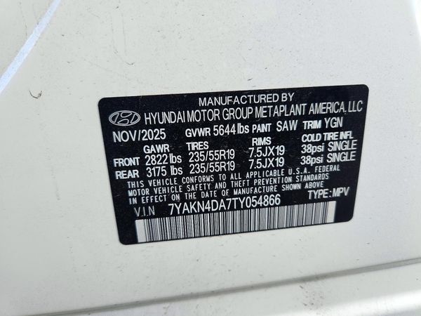 2026 HYUNDAI IONIQ SEL — VINS