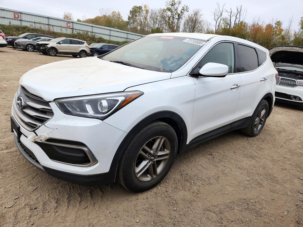 2017 HYUNDAI SANTA FE Base — Front 3/4