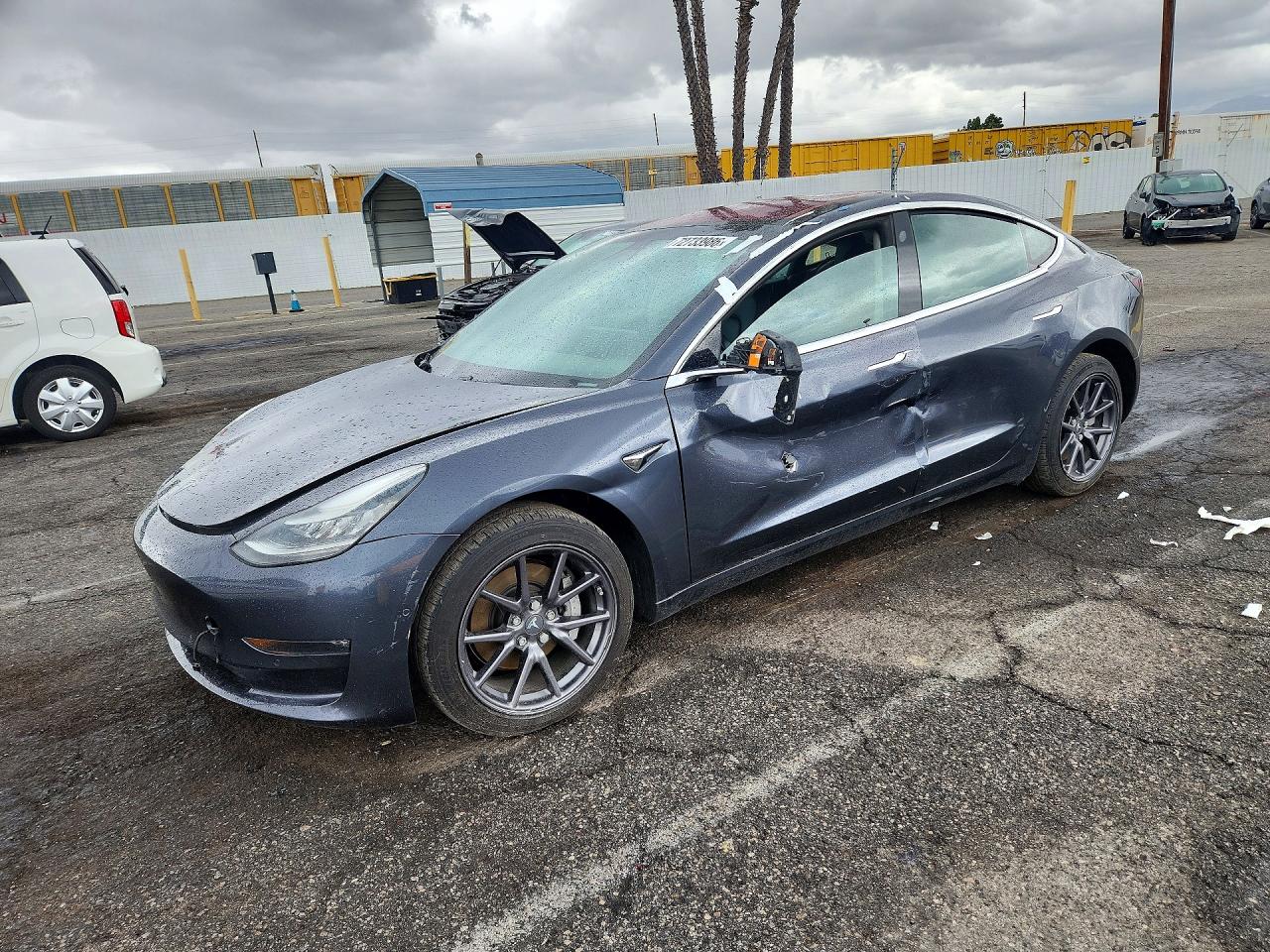 2018 TESLA MODEL 3 — Front 3/4