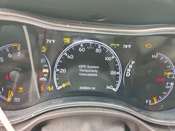 2017 JEEP CHEROKEE Overland — ODOM