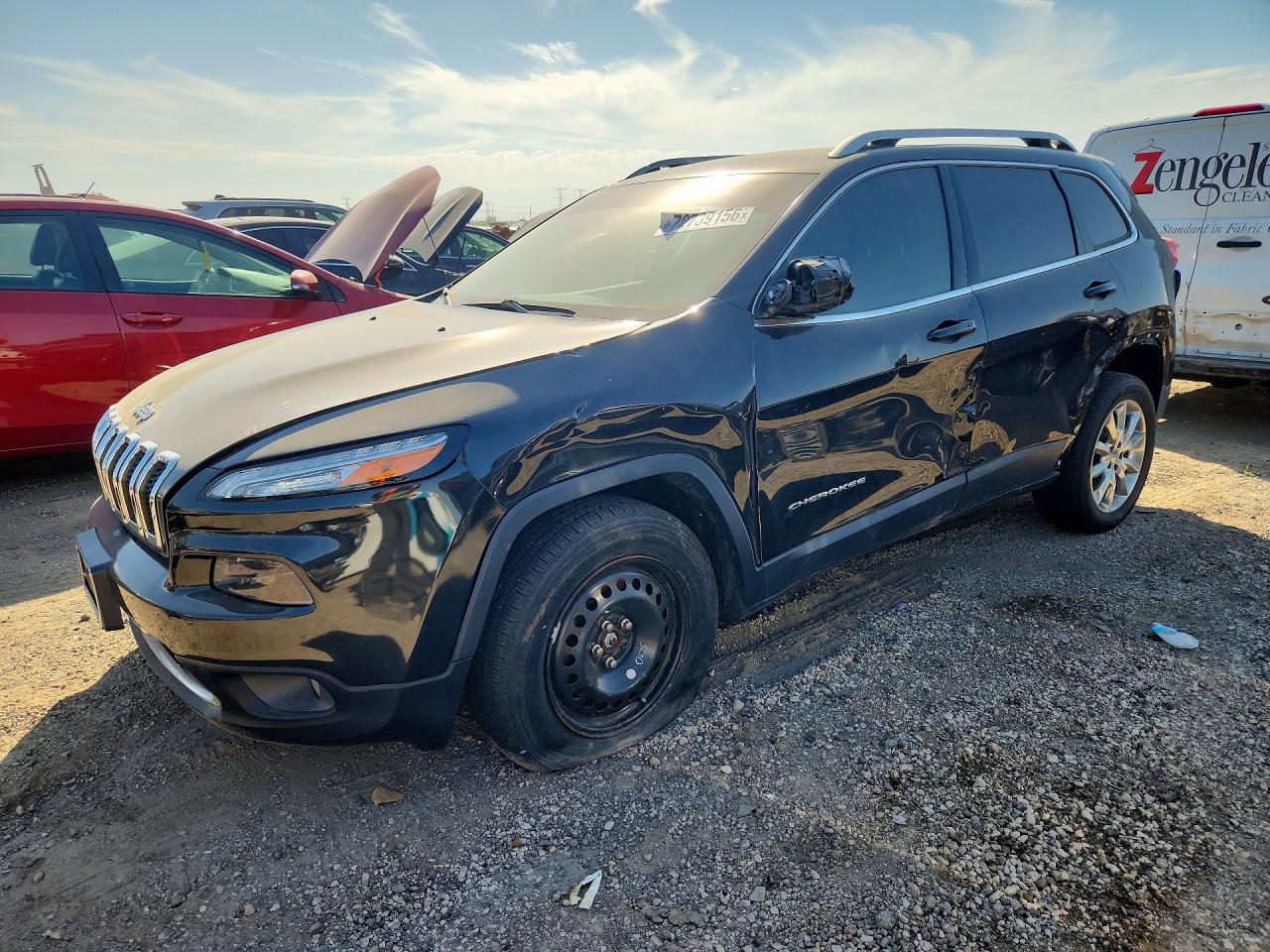2014 JEEP CHEROKEE Limited — Front 3/4