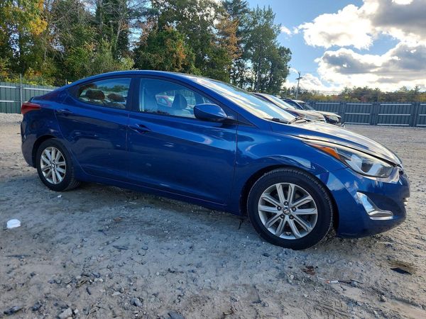 2015 HYUNDAI ELANTRA GLS(Middle) — Passenger 3/4
