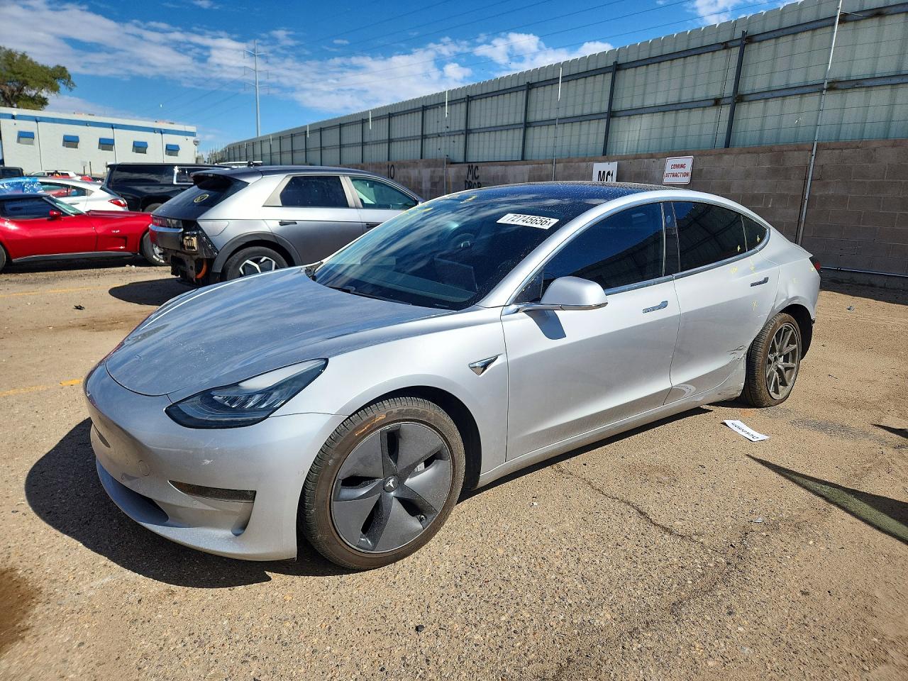 2018 TESLA MODEL 3 — Front 3/4