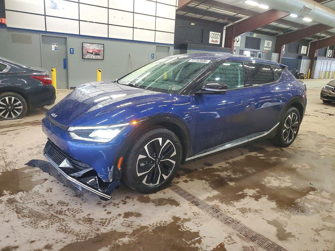 2022 KIA EV6 Light, Wind, GT-Line — Front 3/4