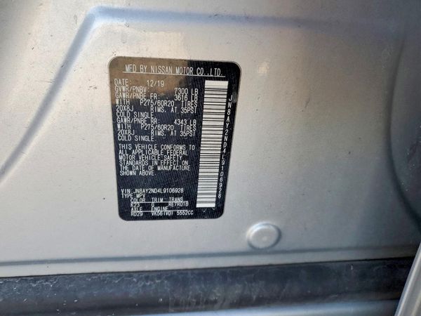 2020 NISSAN ARMADA