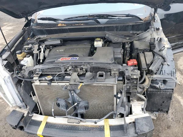2018 NISSAN PATHFINDER — Engine bay