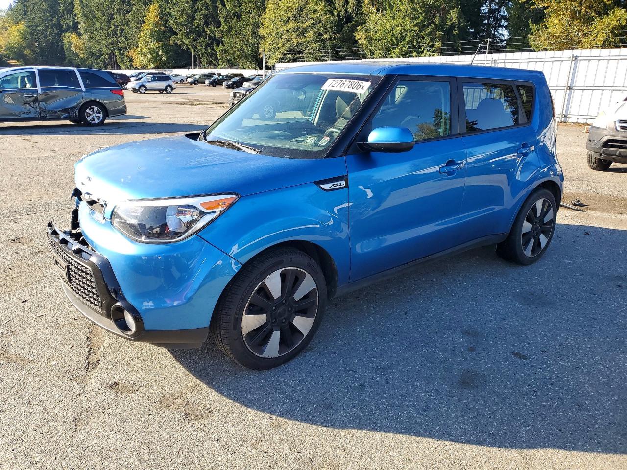 2016 KIA SOUL Exclaim — Front 3/4