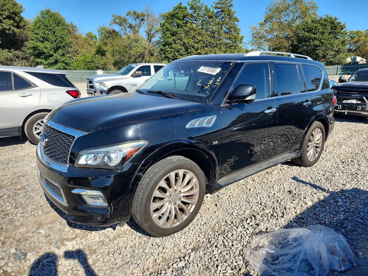 2015 INFINITI QX80 — Front 3/4