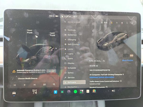 2023 TESLA MODEL 3 — ODOM