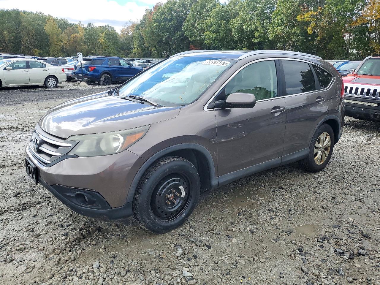 2012 HONDA CRV EX-L — Front 3/4