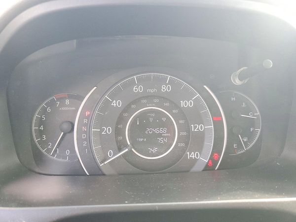 2012 HONDA CRV EX-L — ODOM