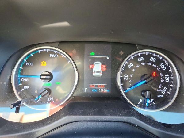 2021 TOYOTA RAV4 XLE HV — ODOM