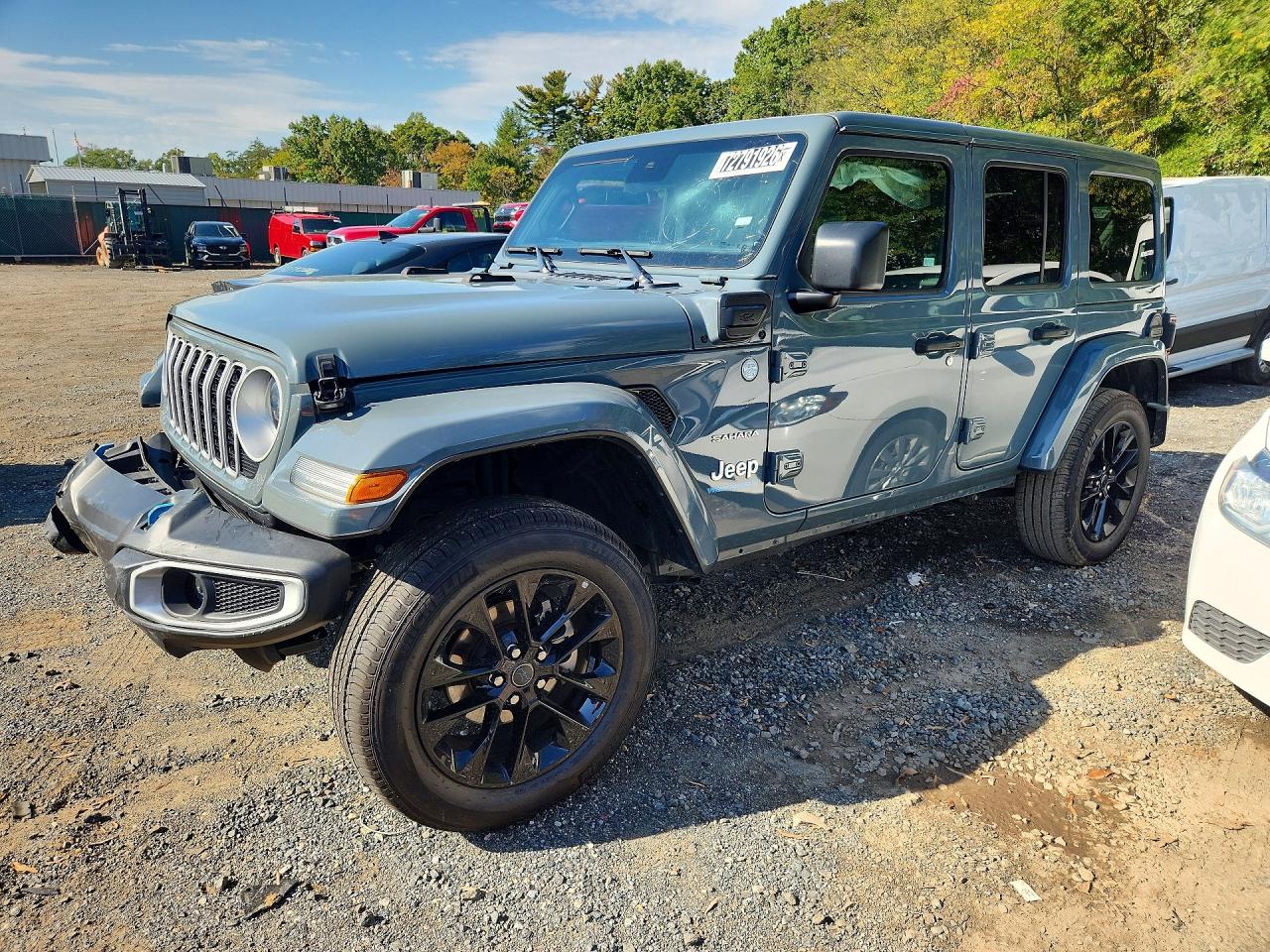 2024 JEEP WRANGLER Sahara 4XE — Front 3/4