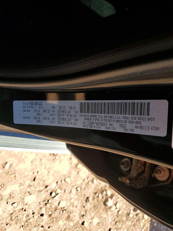 2019 RAM 1500 Big Horn/Lonestar — VINS