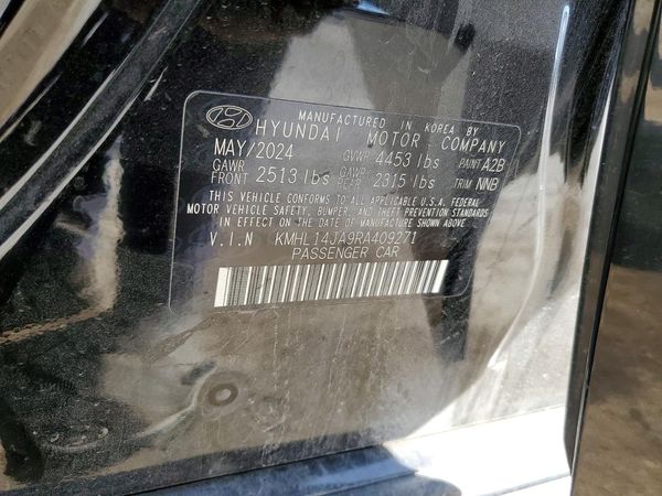 2024 HYUNDAI SONATA SEL w/ Convenience Pkg