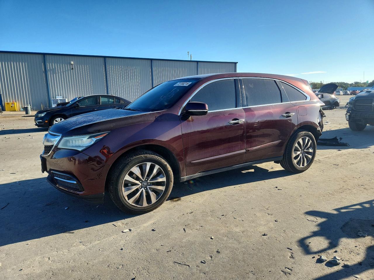 2015 ACURA MDX Tech — Front 3/4