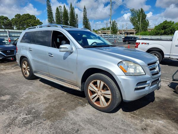 2012 MERCEDES-BENZ GL GL450 4-MATIC — Passenger 3/4