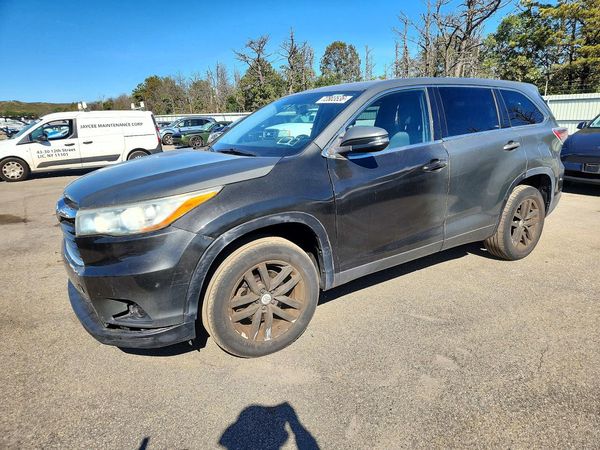 2015 TOYOTA HIGHLANDER Base/Hybrid — Front 3/4