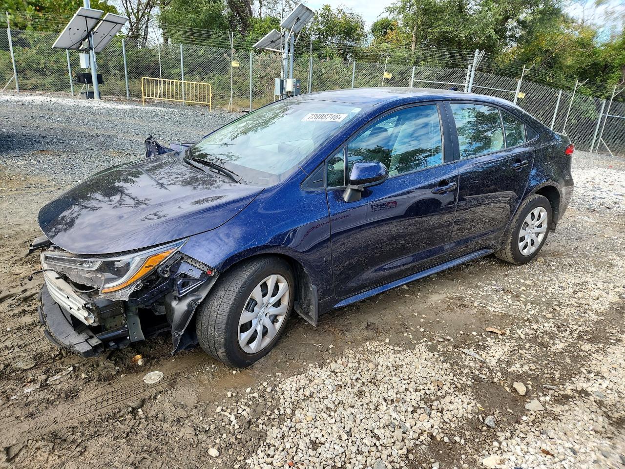 2021 TOYOTA COROLLA LE — Front 3/4