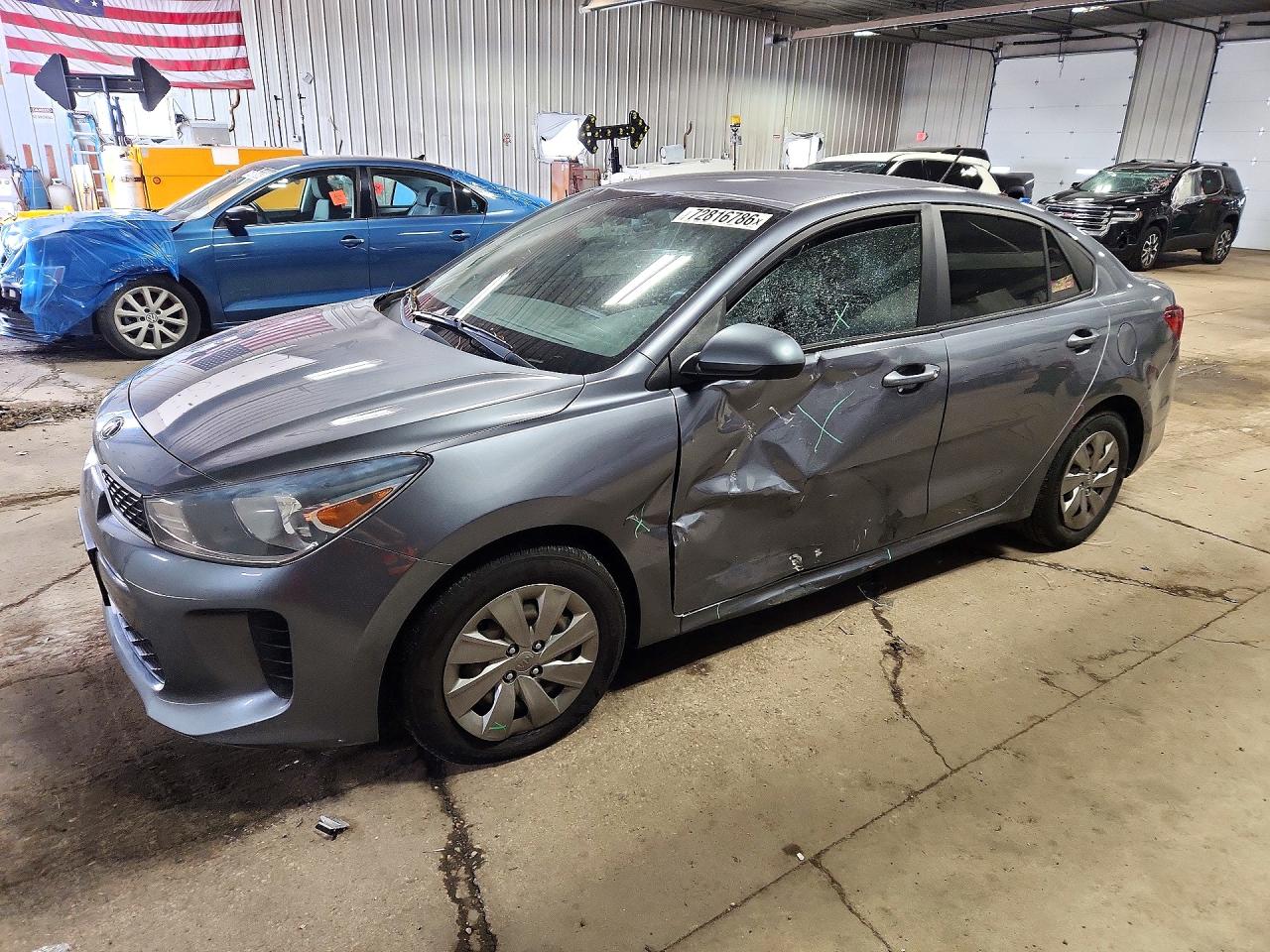 2019 KIA RIO LX, S — Front 3/4