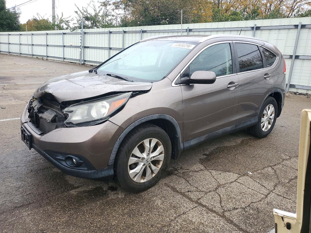 2012 HONDA CRV EX-L — Front 3/4