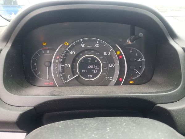 2012 HONDA CRV EX-L — ODOM
