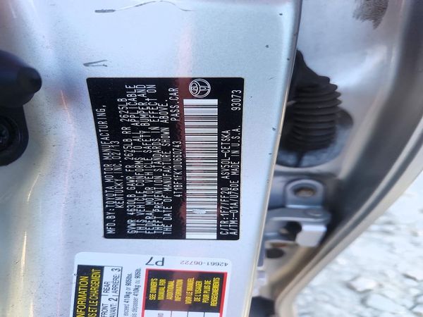 2013 TOYOTA CAMRY — VINS
