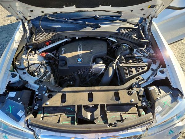 2017 BMW X3 xDrive28i — Engine bay