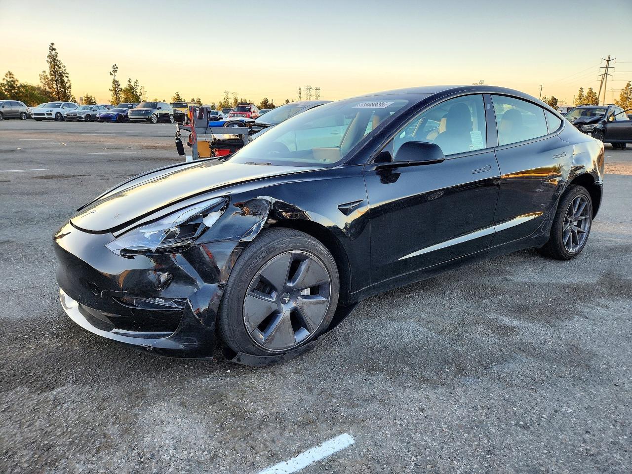 2022 TESLA MODEL 3 — Front 3/4