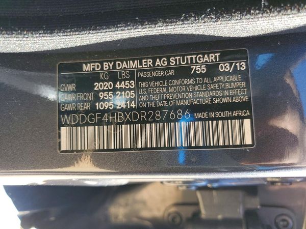 2013 MERCEDES-BENZ C C250 — VINS