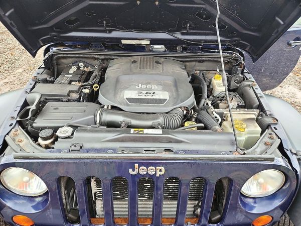 2013 JEEP WRANGLER Sport — Engine bay