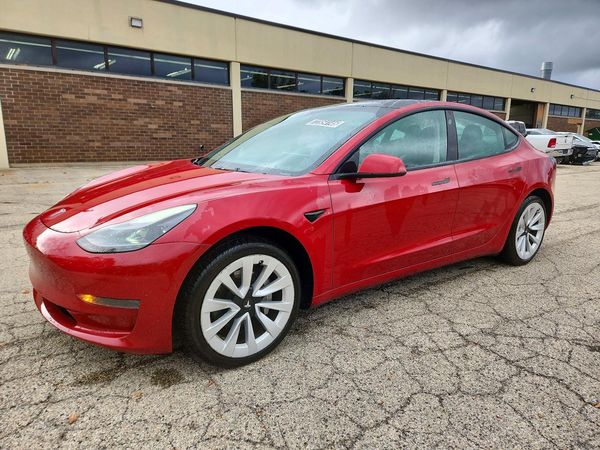 2022 TESLA MODEL 3 — Front 3/4