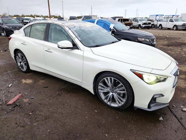 2021 INFINITI Q50 SENSORY — Passenger 3/4